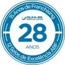 28 anos de Guia-se, 15 anos de franchising, 12 selos de excelência ABF